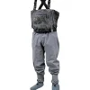 Frogg Toggs Men's Hellbender 2.0 Stockingfoot Chest Wader, XXL, RT Charcoal - Your Premium Fishing Gear Store Rods Lines Baits Accessories^ Outlet