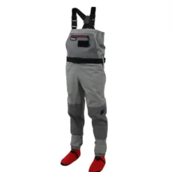 Frogg Toggs Youth Hellbender Pro Stockingfoot Chest Wader - Gray - Size LG - Your Premium Fishing Gear Store Rods Lines Baits Accessories^ Cheap