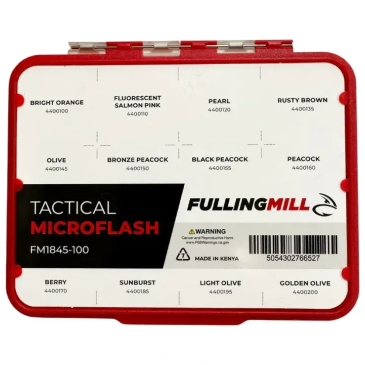 Fulling Mill Tactical Microflash Dubbing Selection - Your Premium Fishing Gear Store Rods Lines Baits Accessories^ Outlet