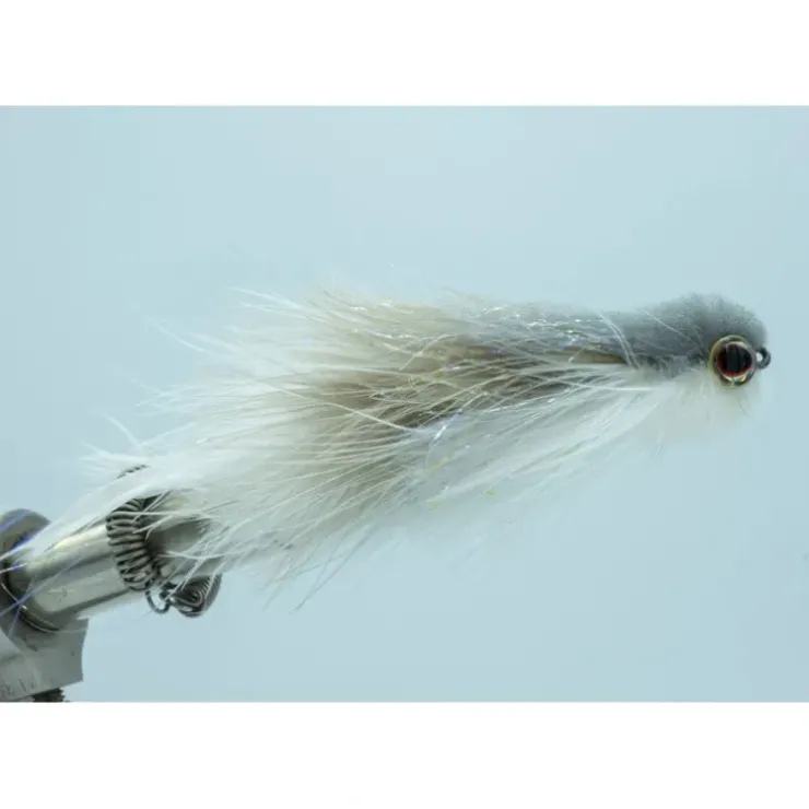 Galloup's Mini Flatliner Grey/White #6 - Your Premium Fishing Gear Store Rods Lines Baits Accessories^ Shop