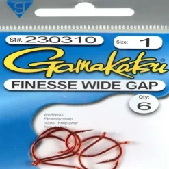 Gamakatsu Finesse Wide Gap Hook - Your Premium Fishing Gear Store Rods Lines Baits Accessories^ Fashion