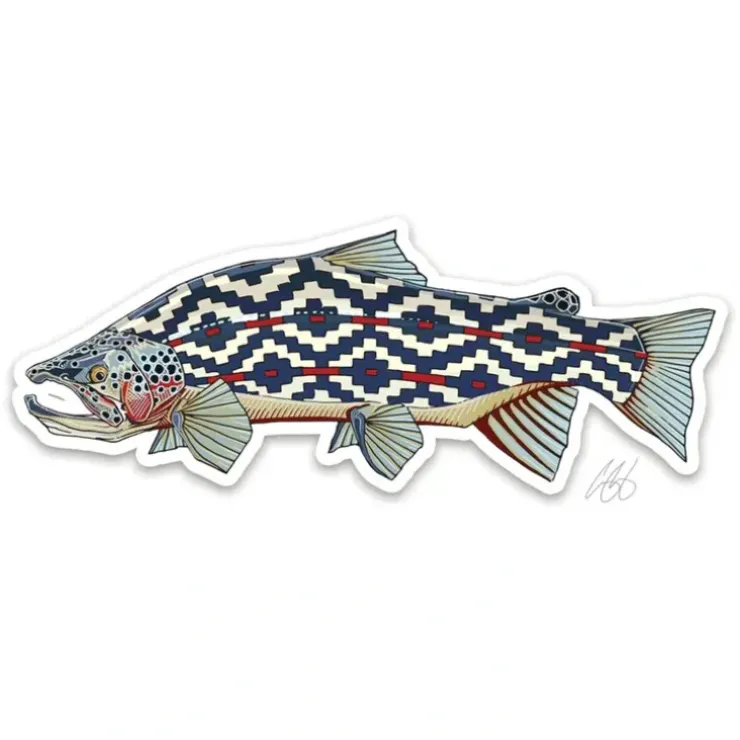 Gaucho Trout Sticker - Your Premium Fishing Gear Store Rods Lines Baits Accessories^ Hot