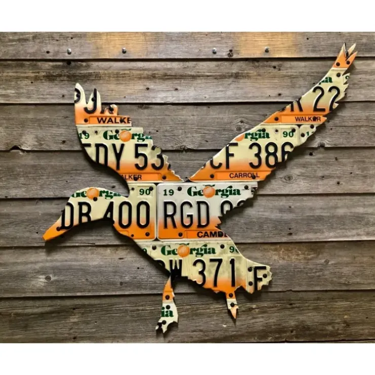 Georgia Duck License Plate Art - Your Premium Fishing Gear Store Rods Lines Baits Accessories^ Outlet