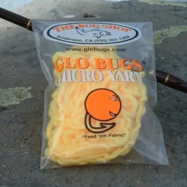 Glo Bug Micro Yarn - Your Premium Fishing Gear Store Rods Lines Baits Accessories^ Clearance