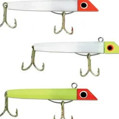 GOT-CHA 100 Series Plug 3", 1 oz, Sz 2 & 4 Hook, 3 per Pack - Your Premium Fishing Gear Store Rods Lines Baits Accessories^ Clearance