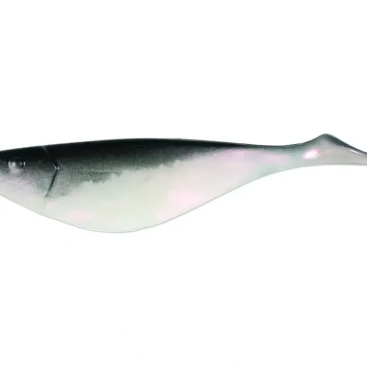 GOT-CHA Shad Body Fishing Lure, 9", 25pk, White Pearl/Black Back - Your Premium Fishing Gear Store Rods Lines Baits Accessories^ Cheap