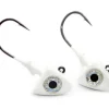 GOT-CHA WCSH8-W Swim Bait Head w/ Mustad hook, 8oz, White - Your Premium Fishing Gear Store Rods Lines Baits Accessories^ Cheap