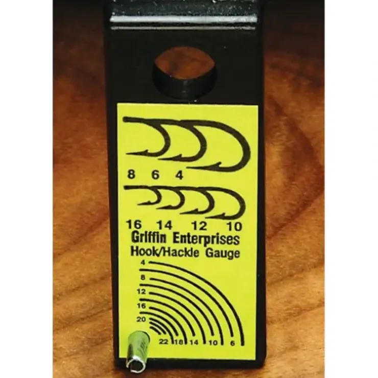 Griffin Hook Hackle Gauge - Your Premium Fishing Gear Store Rods Lines Baits Accessories^ Outlet