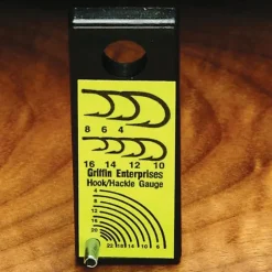 Griffin Tying Tools Hook-Hackle Gauge - Your Premium Fishing Gear Store Rods Lines Baits Accessories^ Sale