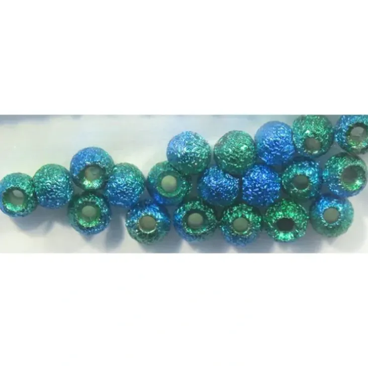 Gritty Brass Beads - Peacock - Your Premium Fishing Gear Store Rods Lines Baits Accessories^ Cheap