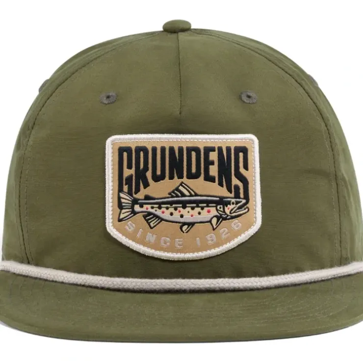 Grundens Trout Patch Rope Trucker - Your Premium Fishing Gear Store Rods Lines Baits Accessories^ Best Sale