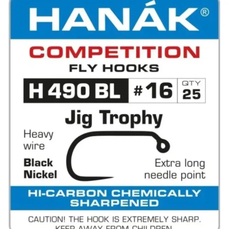 Hanak Competition Hook 490 25pk - Your Premium Fishing Gear Store Rods Lines Baits Accessories^ Clearance