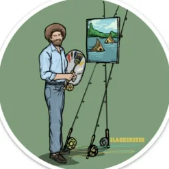 Happy Little Tails Sticker - Your Premium Fishing Gear Store Rods Lines Baits Accessories^ Cheap