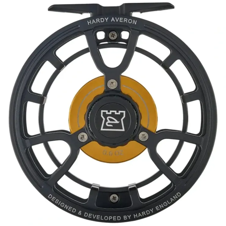 Hardy Euro Averon Fly Reel Matte Black - Your Premium Fishing Gear Store Rods Lines Baits Accessories^ Shop