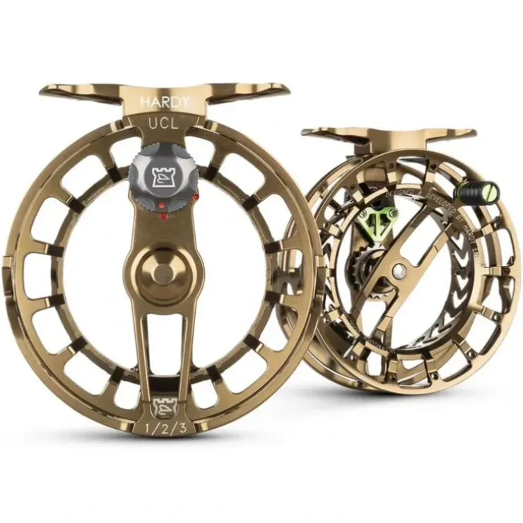 Hardy Ultraclick UCL Fly Reel Olive Bronze - Your Premium Fishing Gear Store Rods Lines Baits Accessories^ Outlet