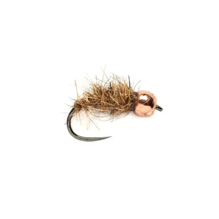 Hare's Ear Copper Tungsten Beadhead Barbless - Your Premium Fishing Gear Store Rods Lines Baits Accessories^ Sale