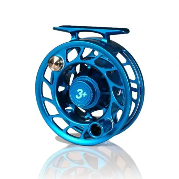 Hatch Custom Kaiju Blue Iconic Limited Edition Large Arbor Fly Reel 3 Plus - Your Premium Fishing Gear Store Rods Lines Baits Accessories^ Clearance