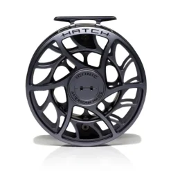 Hatch Iconic 11 Plus Fly Reel Grey - Your Premium Fishing Gear Store Rods Lines Baits Accessories^ Best Sale