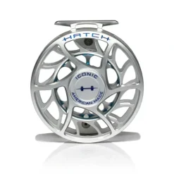 Hatch Iconic 9 Plus Fly Reel Clear Blue - Your Premium Fishing Gear Store Rods Lines Baits Accessories^ Outlet