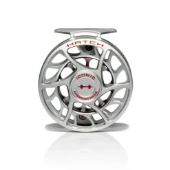 Hatch Iconic 5 Plus Fly Reel Clear Red - Your Premium Fishing Gear Store Rods Lines Baits Accessories^ Best