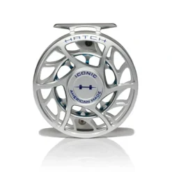 Hatch Iconic 7 Plus Fly Reel Clear Blue - Your Premium Fishing Gear Store Rods Lines Baits Accessories^ Best Sale