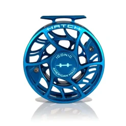 Hatch Iconic Fly Reel 9 Plus Kaiju Blue - Your Premium Fishing Gear Store Rods Lines Baits Accessories^ Shop