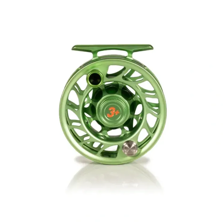 Hatch Outdoors Custom Iconic Martian Green Limited Edition Large Arbor Fly Reel 3 Plus - Your Premium Fishing Gear Store Rods Lines Baits Accessories^ Cheap