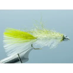Hef's Shiny Bugger Olive/White #4 - Your Premium Fishing Gear Store Rods Lines Baits Accessories^ Fashion