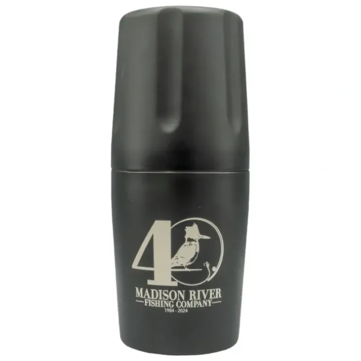 High Camp Flasks 40th Logo V2 Firelight Flask 375mL (12.7oz.) Onyx - Your Premium Fishing Gear Store Rods Lines Baits Accessories^ Discount
