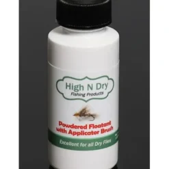 High N Dry Powder Floatant w/ Applicator Brush - Your Premium Fishing Gear Store Rods Lines Baits Accessories^ Cheap