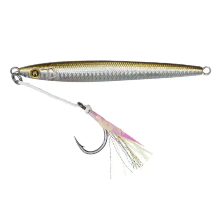 Hogy Sand Eel Jig with Teaser Assist Hook, 3.5oz, Olive - Your Premium Fishing Gear Store Rods Lines Baits Accessories^ Discount
