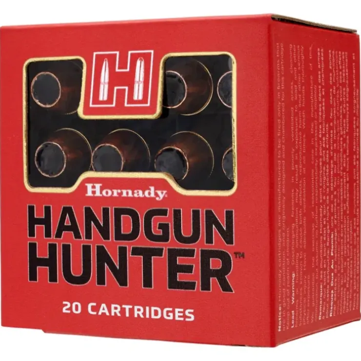 Hornady Hunter Pistol Ammo 9MM Luger +P, 115 Gr, Monoflex - Your Premium Fishing Gear Store Rods Lines Baits Accessories^ Clearance