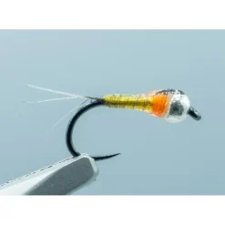 Hot Collar Olive Perdigon #16 - Your Premium Fishing Gear Store Rods Lines Baits Accessories^ Store