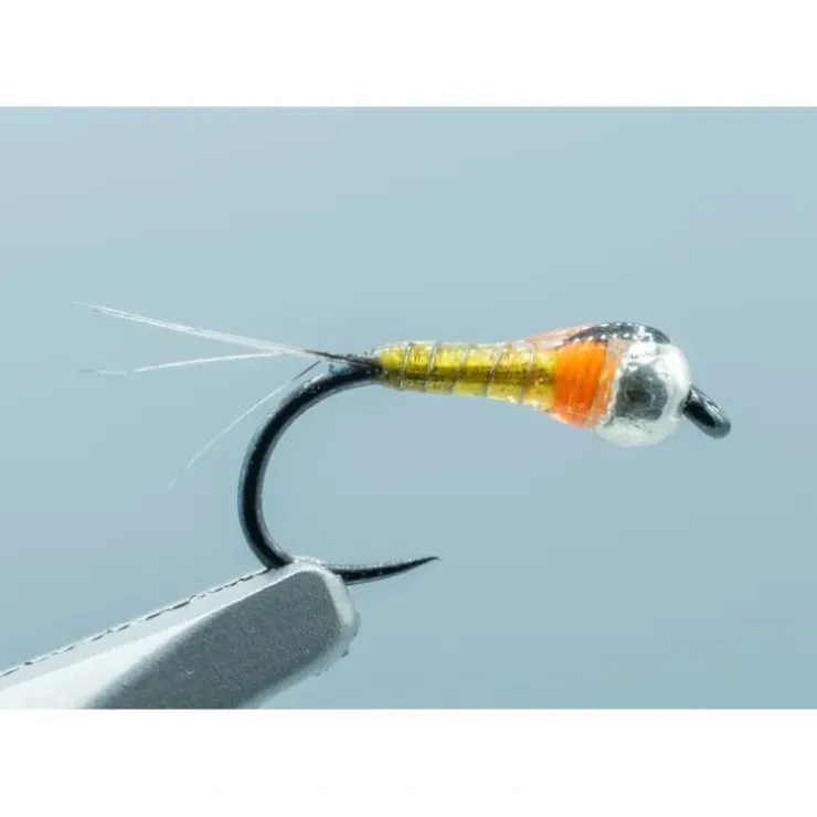 Hot Collar Olive Perdigon #16 - Your Premium Fishing Gear Store Rods Lines Baits Accessories^ Store