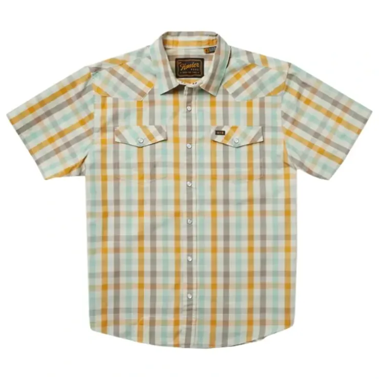 Howler Bros H Bar B Snapshirt Wagon Plaid Harvest X-Large - Your Premium Fishing Gear Store Rods Lines Baits Accessories^ Store