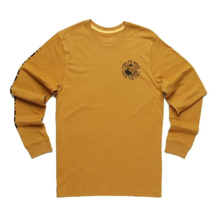 Howler Bros Longsleeve T-Shirt Hill Country Sliders - Dijon - Your Premium Fishing Gear Store Rods Lines Baits Accessories^ Cheap