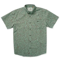 Howler Bros Mansfield Shirt Ecosystem Isle Green - Your Premium Fishing Gear Store Rods Lines Baits Accessories^ Fashion