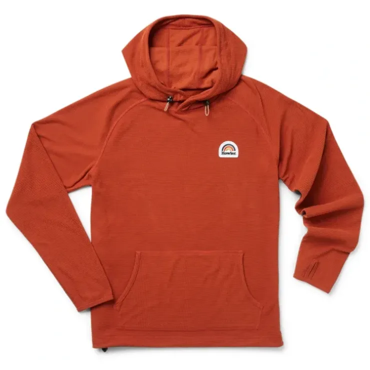Howler Bros Palo Duro Fleece Hoodie Cinnamon - Your Premium Fishing Gear Store Rods Lines Baits Accessories^ Store