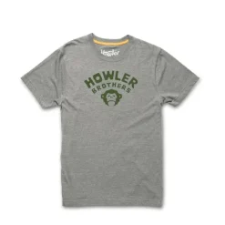 Howler Bros Select T-Shirt Camp Howler - Athletic Grey - Your Premium Fishing Gear Store Rods Lines Baits Accessories^ Store