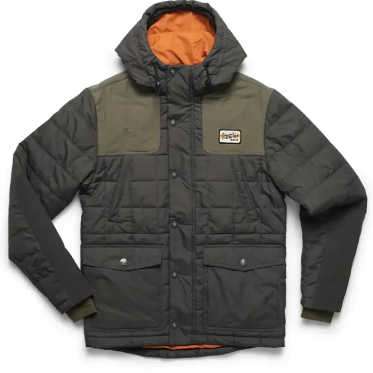 Howler Bros Spellbinder Parka Pavement/Dove Grey - Your Premium Fishing Gear Store Rods Lines Baits Accessories^ Fashion