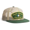 Howler Bros Unstructured Snapback Hats Feedstore : Tan / Green - Your Premium Fishing Gear Store Rods Lines Baits Accessories^ Online