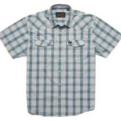 Howler Bros H Bar B S/S Snapshirt River Blue - Your Premium Fishing Gear Store Rods Lines Baits Accessories^ Outlet
