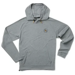 Howler Bros Palo Duro Fleece Hoodie Deep Grey Heather - Your Premium Fishing Gear Store Rods Lines Baits Accessories^ Sale
