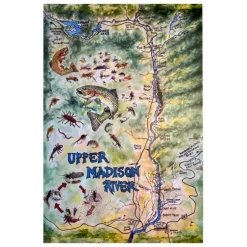 Ian Davis Upper Madison River Poster - Your Premium Fishing Gear Store Rods Lines Baits Accessories^ Store
