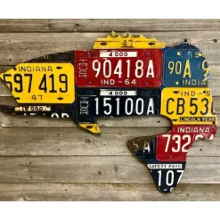 Indiana Largemouth Bass License Plate Art - Your Premium Fishing Gear Store Rods Lines Baits Accessories^ Flash Sale