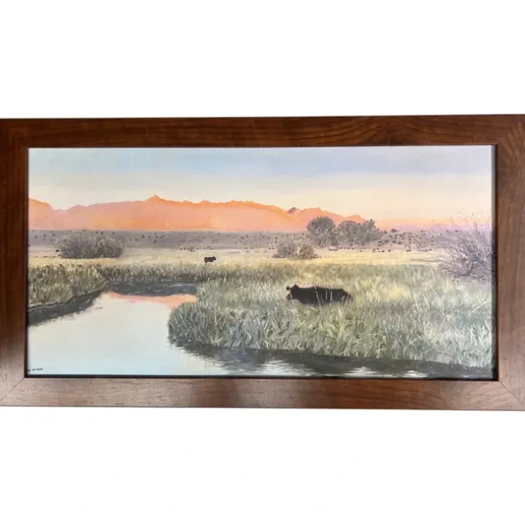 Jay Decker O'Dell Spring Creek Painting - Your Premium Fishing Gear Store Rods Lines Baits Accessories^ Best Sale