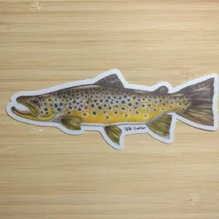 Jeff Courrier Fish Sticker - Your Premium Fishing Gear Store Rods Lines Baits Accessories^ Fashion