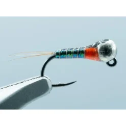 Jig Lightning Perdigon Peacock Flash/Fl. Orange #18 (2.8mm) - Your Premium Fishing Gear Store Rods Lines Baits Accessories^ Cheap