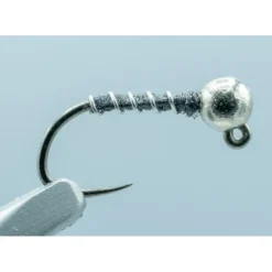 Jig Zebra Midge Black 18 - Your Premium Fishing Gear Store Rods Lines Baits Accessories^ Online