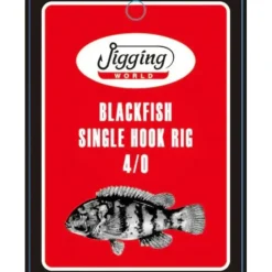 Jigging World Blackfish Single Rigs - Your Premium Fishing Gear Store Rods Lines Baits Accessories^ Best Sale